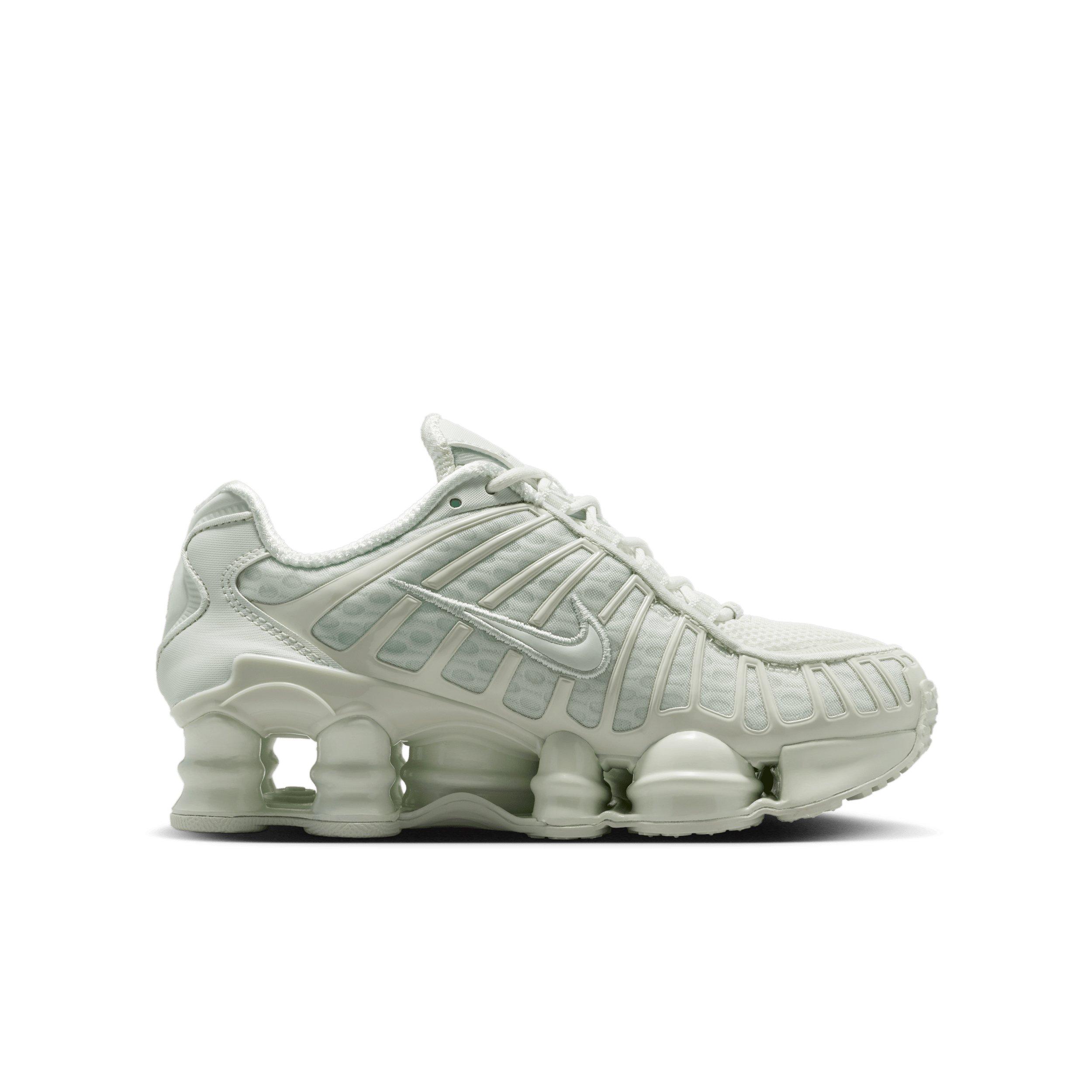 Nike Shox TL "Spruce Aura/Light Silver/Metallic Silver/Spruce Aura" Grade School Boys' Shoe - SPRUCE/LT SILVER/SILVER/SPRUCE